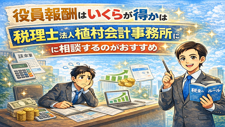 役員報酬はいくらが得かは税理士法人植村会計事務所に相談するのがおすすめ アイキャチの画像